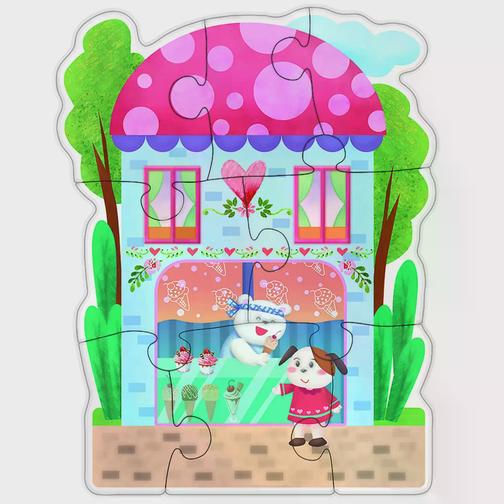 Puzzly Do My Sweet Shops Dubbl Puzzle 26 Pieces