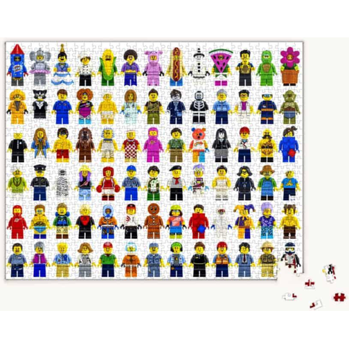 Lego Minifigure Puzzle 1000 Pieces