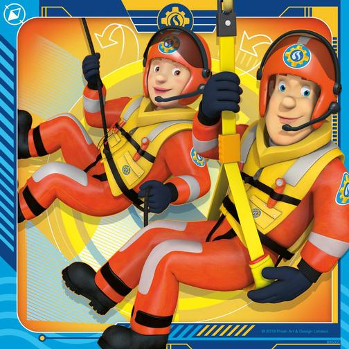 Ravensburger Fireman Sam 3x49 Bitar