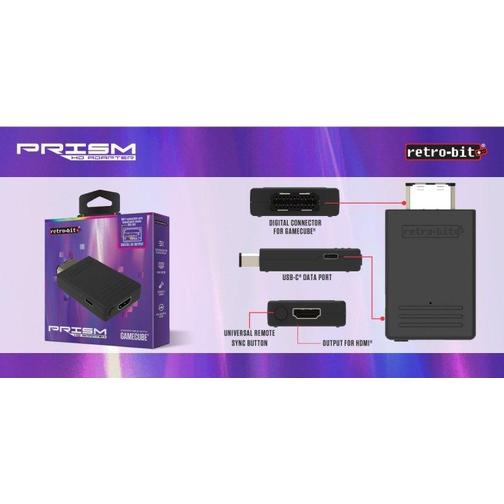 Retro-Bit Gamecube Prism HD Adapter