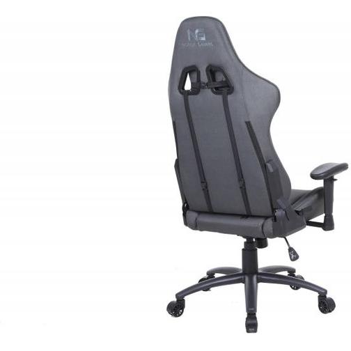 Nordic Gaming Racer Fabric Gaming Chair - Black