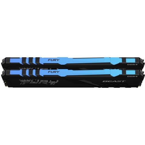 Kingston Fury Beast RGB Black DDR4 3200MHz 2x8GB (KF432C16BBAK2/16)