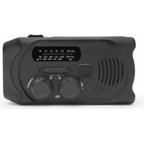 SiGN Crank Radio with Solar Cells