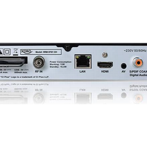Xoro HRM 8761 CI+ DVB-C/T/T2
