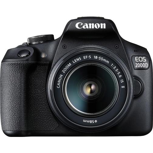 Canon EOS 2000D 18-55mm IS II + SB130 Bag + 16GB SD Card