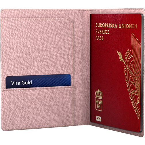 iDeal of Sweden Saffiano Passport Cover - Pink