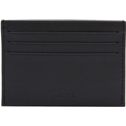 Lacoste Men's Fitzgerald Credit Card Holder - Black