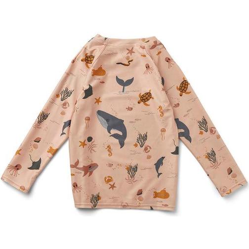 Liewood Noah Swim Tee - Sea Creature Mix (LW14129-6910)