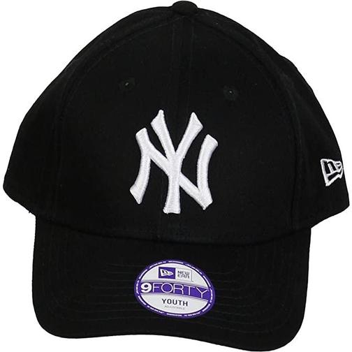 New Era Kid's 9Forty NY Yankees Cap - Black/White (88123198)