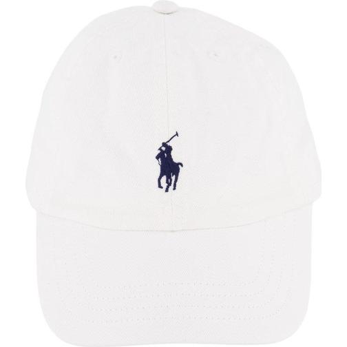 Polo Ralph Lauren Kid's Cotton Chino Baseball Cap - White (98385)