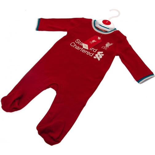 Liverpool LFC Baby Kit Sleepsuit - Red (A12647)
