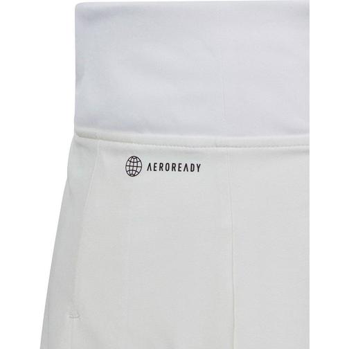 adidas Girl's Club Tennis Pleated Skirt - White (HS0542)
