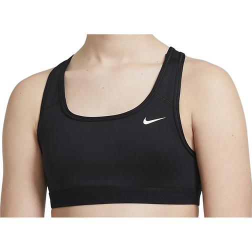Nike Swoosh Sports Bra - Black/White (DA1030-010)