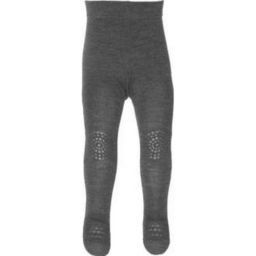 Go Baby Go Crawling Tights - Dark Grey Melange