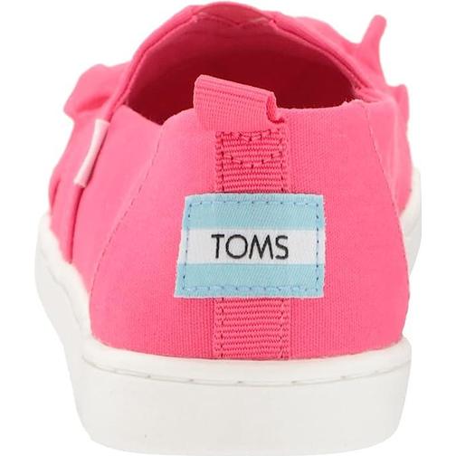 Toms Ruffle Alpargata Loafer Flat - Raspberry