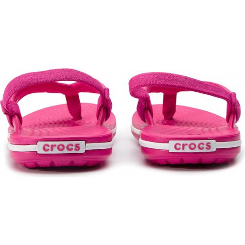 Crocs Kid's Crocband Strap Flip - Candy Pink