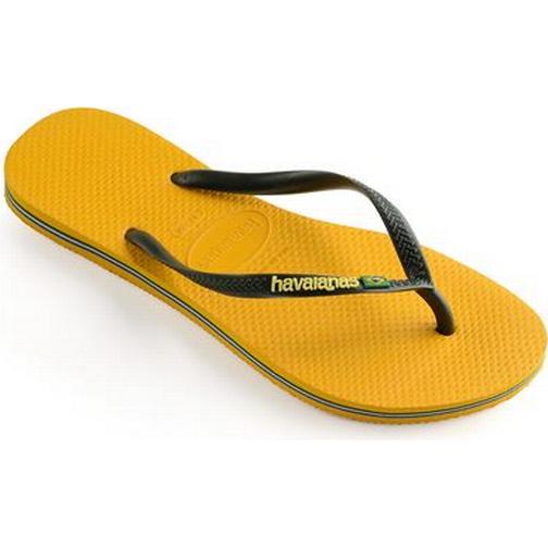 Havaianas Kid's Brasil Logo - Banana Yellow