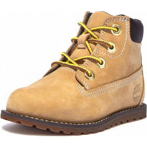 Timberland Toddler Pokey Pine 6-Inch Boots - Yellow