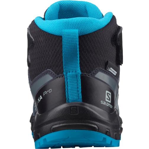 Salomon Kid's XA Pro V8 Mid CSWP - Black/Monument/Hawaiian Ocean