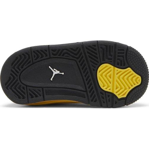 Nike Air Jordan 4 Retro Thunder TD - Black/Tour Yellow