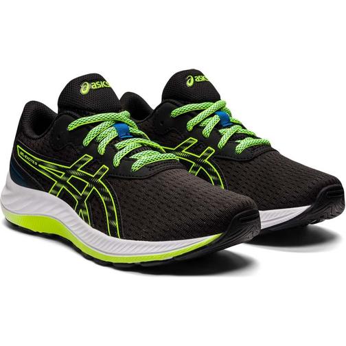 Asics Gel-Excite 9 GS - Black/Hazard Green