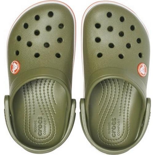 Crocs Crocband Clog - Army Green/Burnt Sienna