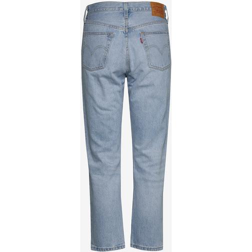 Levi's 501 Crop Jeans - Light Indigo/Worn in