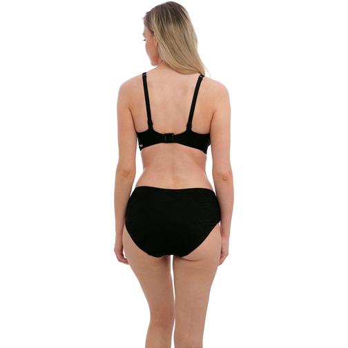 Fantasie Ottawa Deep Gathered Bikini Brief - Black