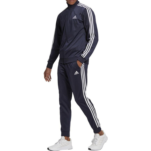 adidas Essentials 3-Stripes Track Suit - Legend Ink/White
