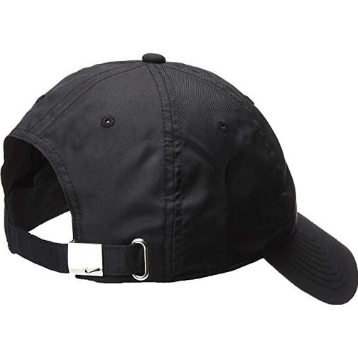 Nike Metal Swoosh H86 Hat Unisex - Black/Metallic Silver