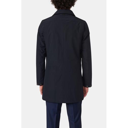Oscar Jacobson Johnsson Coat - Dark Blue