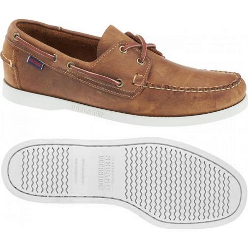 Sebago Dockside Portland Leather M - Brown Tan