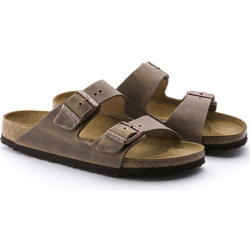 Birkenstock Arizona Oiled Leather - Tobacco Brown