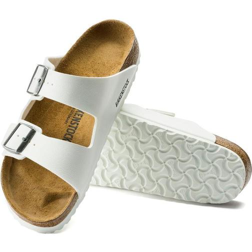 Birkenstock Arizona Birko-Flor - White