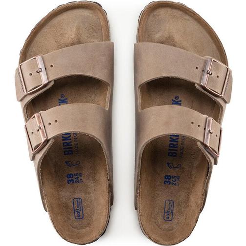 Birkenstock Arizona Soft Footbed Oiled Leather - Tobacco Brown