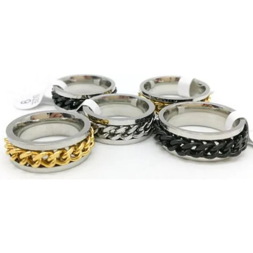 Antistress EDC Finger Fidget Spinner Ring