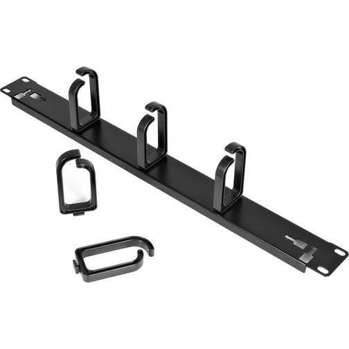 StarTech 1U 19in Metal Rackmount Cable Management Panel