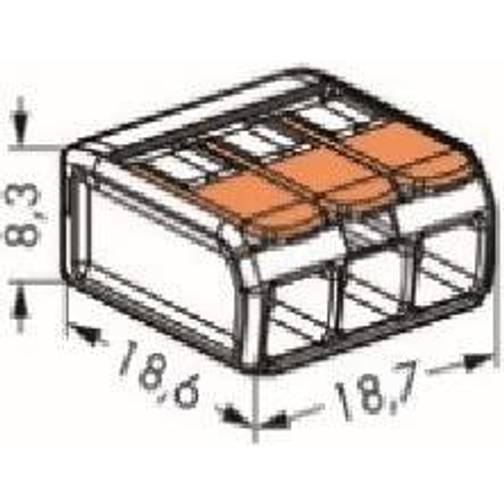 Wago 221-413-50 50pcs