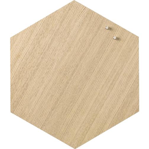 Naga Hexagon Magnetic Glass Board 42cm