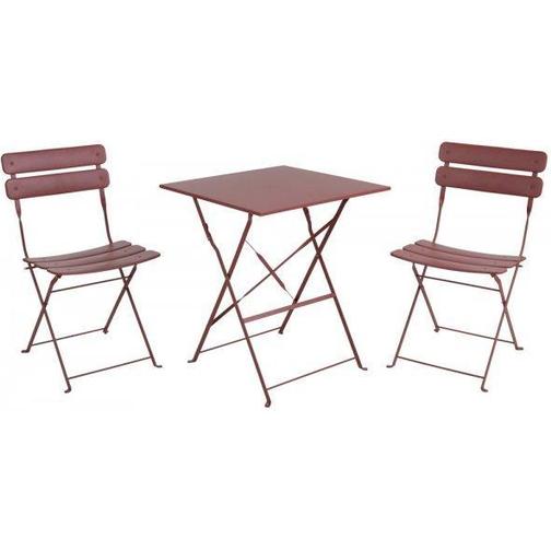 Brafab Esino Caféset, 1 Bord inkl. 2 Stolar