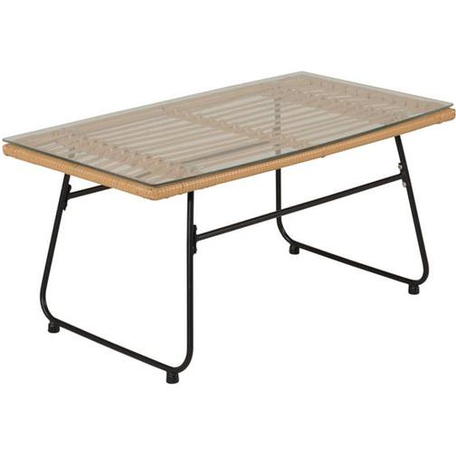 Venture Design Viga Loungeset, 1 Bord inkl. 2 Stolar & 1 Soffor