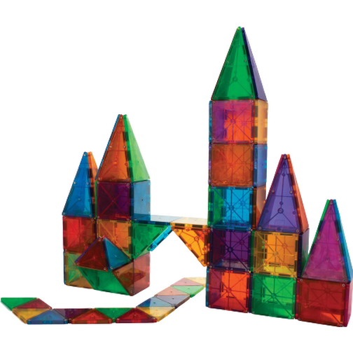 Magna-Tiles Clear Colors 100pcs