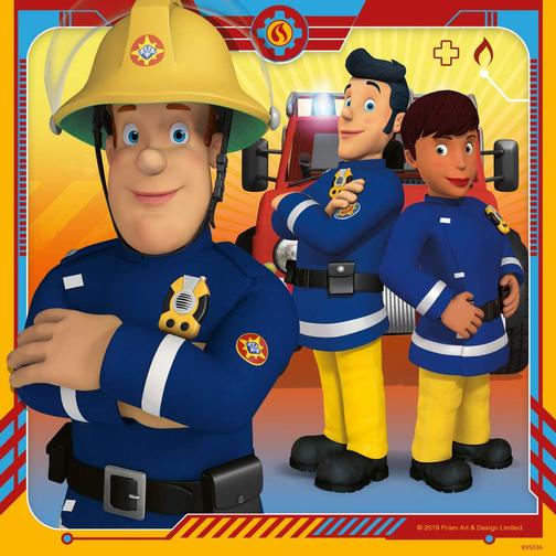 Ravensburger Fireman Sam 3x49 Bitar