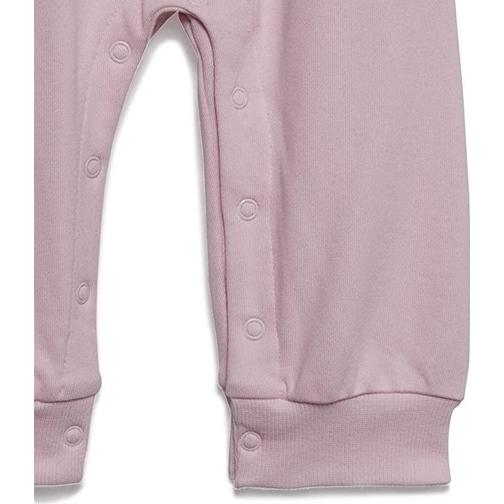 adidas Infant Essentials 3-Stripes French Terry Bodysuit - Clear Pink/Preloved Fuchsia