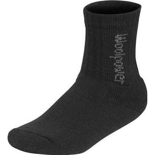 Woolpower Kid's Socks Logo 400 - Black