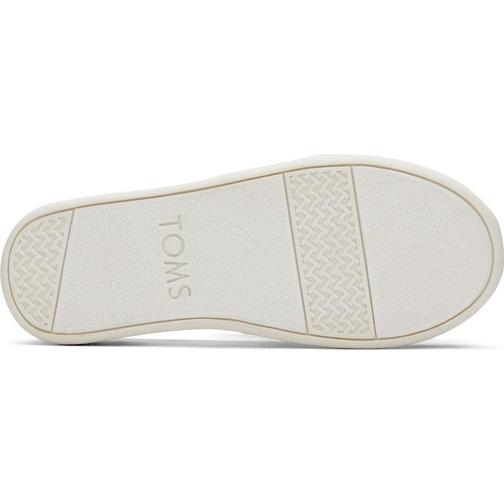 Toms Youth Alpargata Woven - Silver