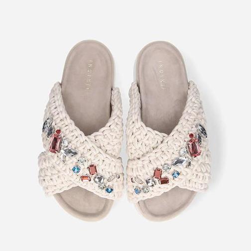 INUIKII Woven Stones - White