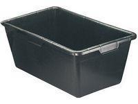 Murbruksbalja plast 65L svart.