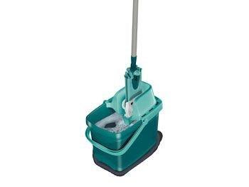 Leifheit Wet scrubber & Bucket Green 12L