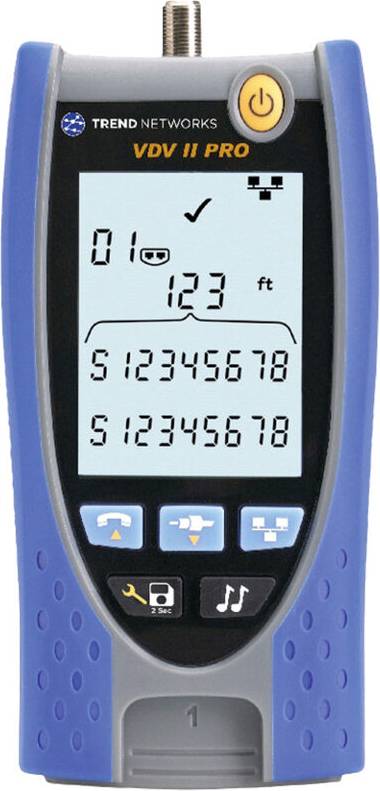 Trend tester R158005 Networks VDV II Pro BT